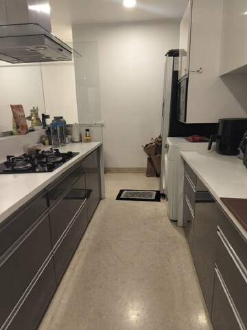 Kitchen in 3 BHK Apartment at Bandra West – for Rent