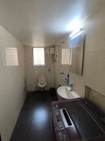 Bathroom in 3 BHK Apartment at Khar West – for Rent