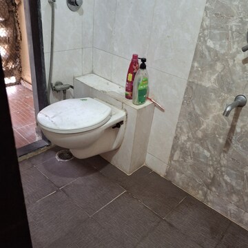 Bathroom in 2 BHK Apartment at Krishna Heights Ghansoli, Ghansoli – for Rent