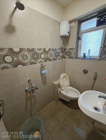 Bathroom in 2 BHK Apartment at Bandra West – for Rent