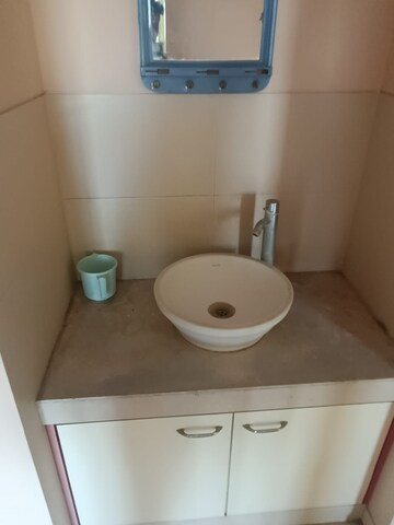 Bathroom in 1 BHK Apartment at Rutu Enclave, Kasarvadavali – for Rent
