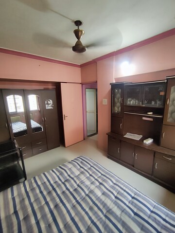 Bedroom in 1 BHK Apartment at Puranik City, Kasarvadavali – for Rent