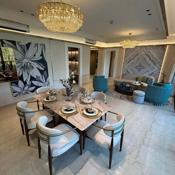 Building Lobby in 4 BHK Apartment at Mohan Altezza, Wayle Nagar – for Sale