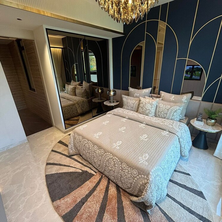 Master Bedroom, mohan-altezza 4 Bedroom 2700 Sq.Ft. Apartment In Wayle Nagar Thane 8455875