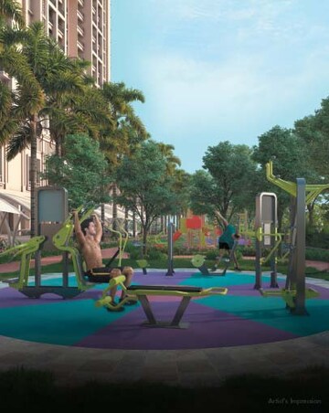 3 BHK Apartment – Exterior View View at Paradise Sai World Legend, Kalyan West - for Sale