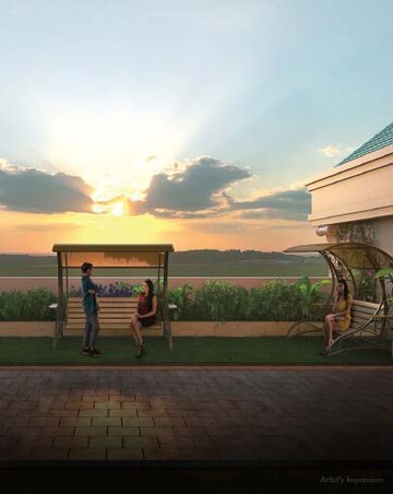 3 BHK Apartment – Exterior View View at Paradise Sai World Legend, Kalyan West - for Sale