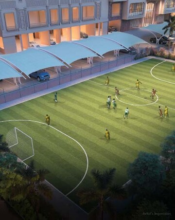 3 BHK Apartment – Exterior View View at Paradise Sai World Legend, Kalyan West - for Sale