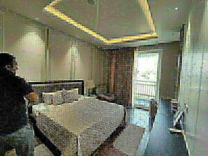 Master Bedroom in 3.5 BHK Apartment at Jashn Elevate, Sushant Golf City – for Sale
