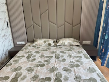 Bedroom in 1 BHK Apartment at Godrej The Trees, Vikhroli East – for Rent