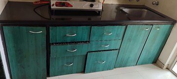 Kitchen in 1 BHK Apartment at Hiranandani Estate, Ghodbunder Road – for Rent