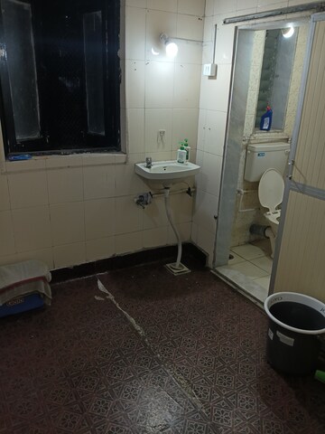 Bathroom in 1 RK Apartment at Haridwar Apartments, Evershine Nagar – for Rent