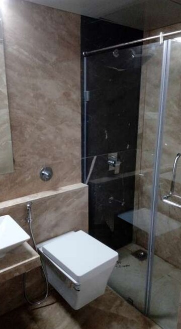 Bathroom in 2 BHK Apartment at Dosti Group Imperia, Manpada – for Rent