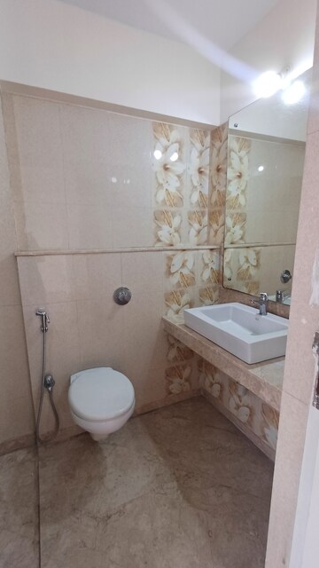 Bathroom in 2 BHK Apartment at Kanakia Spaces Niharika, Manpada – for Rent