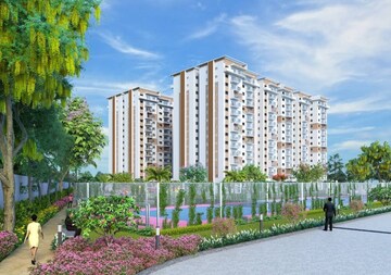 Living Room in 3 BHK Apartment at My Home Mangala, Kondapur – for Rent