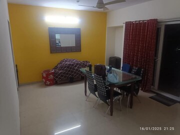 Living Room in 3.5 BHK Apartment at Fortaleza CHSL, Kalyani Nagar – for Rent