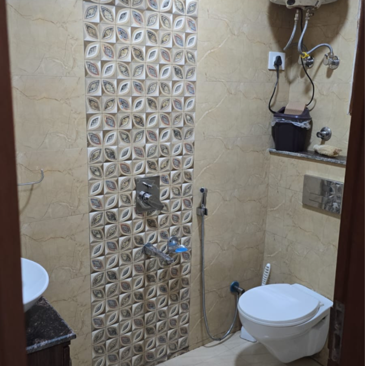 Bathroom, panchsheel enclave 2 Bedroom 1000 Sq.Ft. Builder Floor In Panchsheel Enclave Ghaziabad 8456279