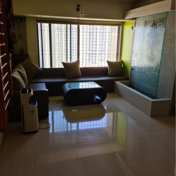 Living Room in 2 BHK Apartment at Montreal Tower, Shashtri Nagar – for Rent