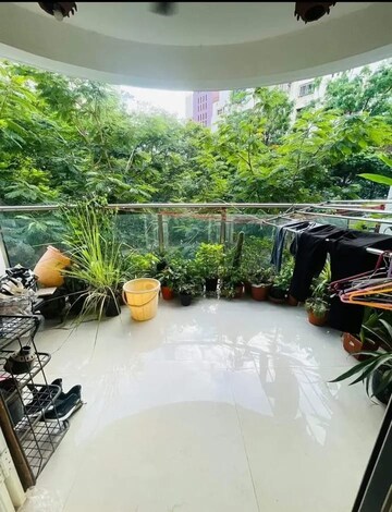 Balcony in 3 BHK Apartment at Clover Citadel, Wanowrie – for Rent