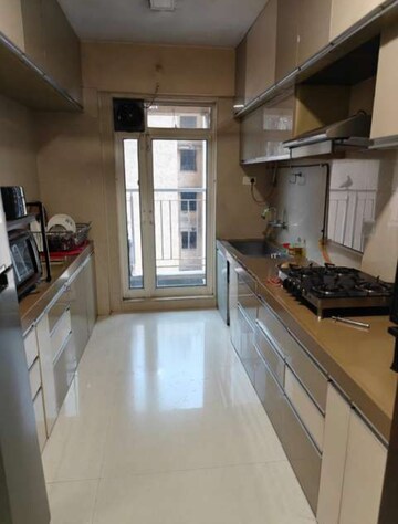 Kitchen in 2 BHK Apartment at Dosti Group Imperia, Manpada – for Rent