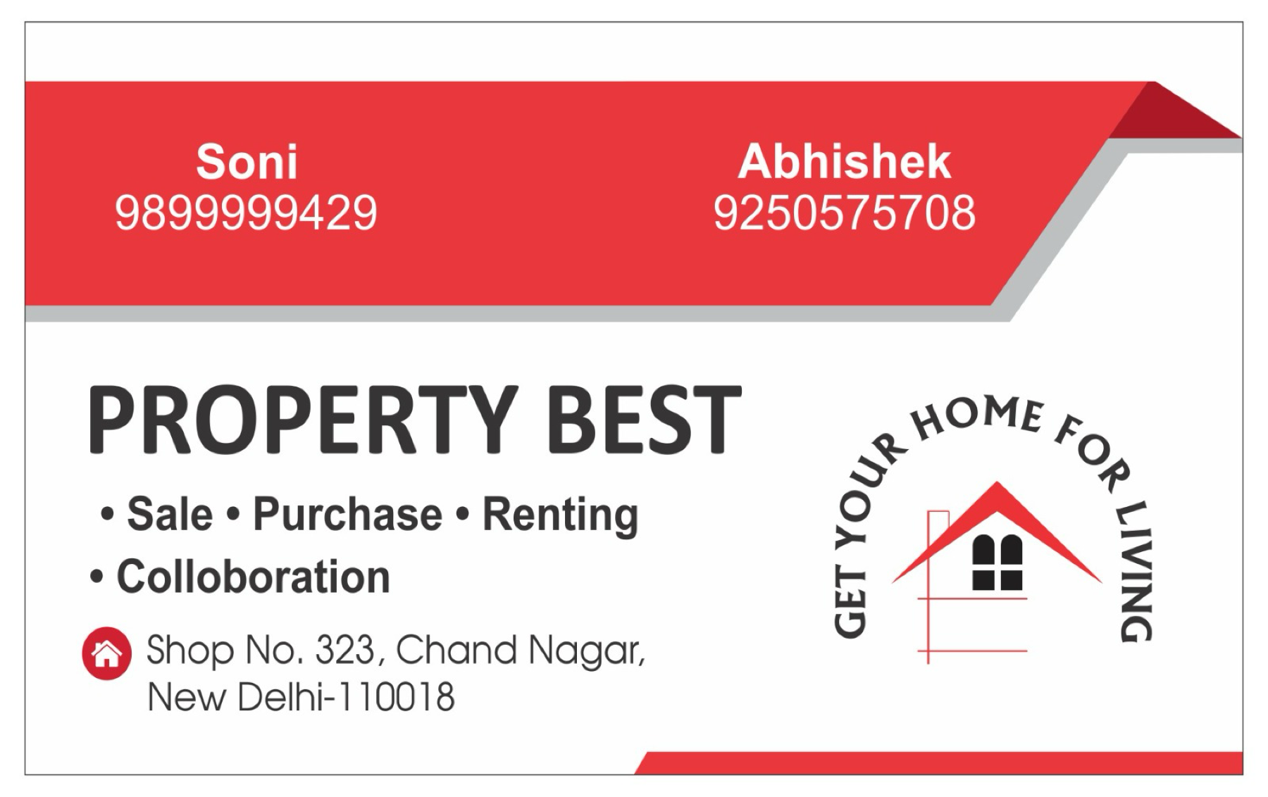 2 BHK Builder Floor For Sale in Vishnu Garden