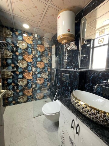 Bathroom in 1 BHK Apartment at HBH Galaxy Apartments, Sector 43 – for Rent