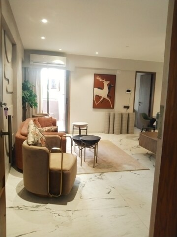 Living Room in 3 BHK Apartment at Chandkheda – for Rent
