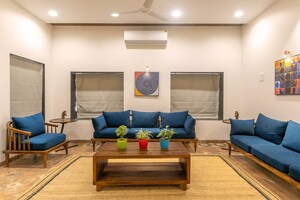 Living Room in 6+ BHK Villa at Murbad Road – for Sale