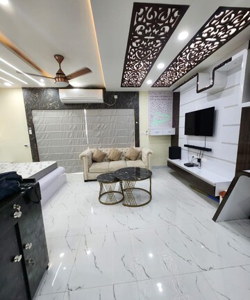 Building Lobby in 1 BHK Apartment at Siddha Xanadu Studio, Rajarhat – for Rent