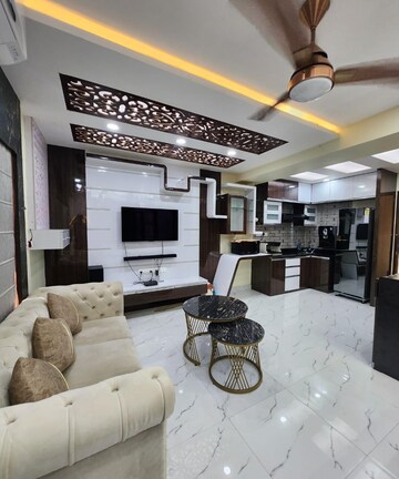 Building Lobby in 1 BHK Apartment at Siddha Xanadu Studio, Rajarhat – for Rent
