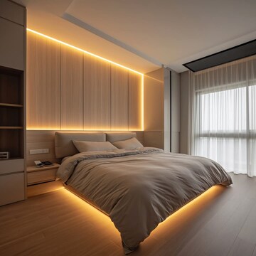 Bedroom in 5 BHK Apartment at ABA County 107, Sector 107 – for Rent