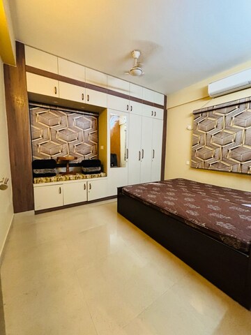 Bedroom in 3 BHK Apartment at Loharuka Green Heights, Rajarhat New Town – for Rent