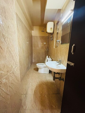 Bathroom in 3 BHK Apartment at Loharuka Green Heights, Rajarhat New Town – for Rent