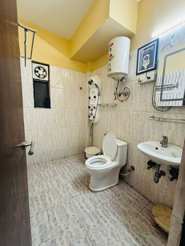 Bathroom in 3 BHK Apartment at Loharuka Green Heights, Rajarhat New Town – for Rent