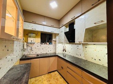 Kitchen in 3 BHK Apartment at Loharuka Green Heights, Rajarhat New Town – for Rent