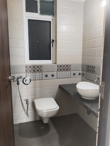 Bathroom in 2 BHK Apartment at Marathon Nexzone, New Panvel – for Rent