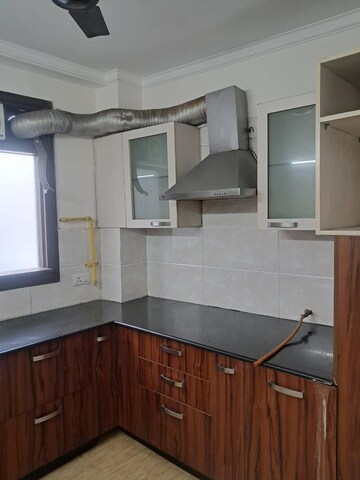 Kitchen in 3 BHK Builder Floor at Boutique Residential Apartment, Greater Kailash I – for Rent