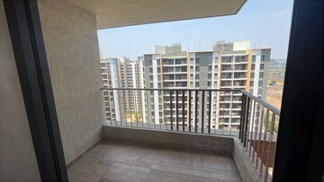 Balcony in 2 BHK Apartment at Shapoorji Pallonji Sensorium, Hinjewadi – for Rent