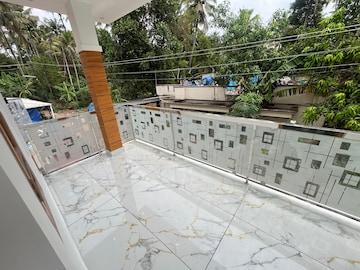 Balcony in 3 BHK Villa at Mannuthy – for Sale