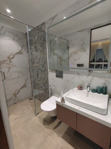 Bathroom in 3 BHK Apartment at Param Preesha Paradise, Borivali West – for Sale