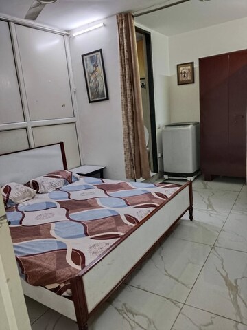 Bathroom in 1 BHK Builder Floor at Harit Vihar RWA, Burari – for Rent