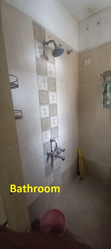 Bathroom in 1 BHK Apartment at Kohinoor Group Abhimaan, Shirgaon – for Rent