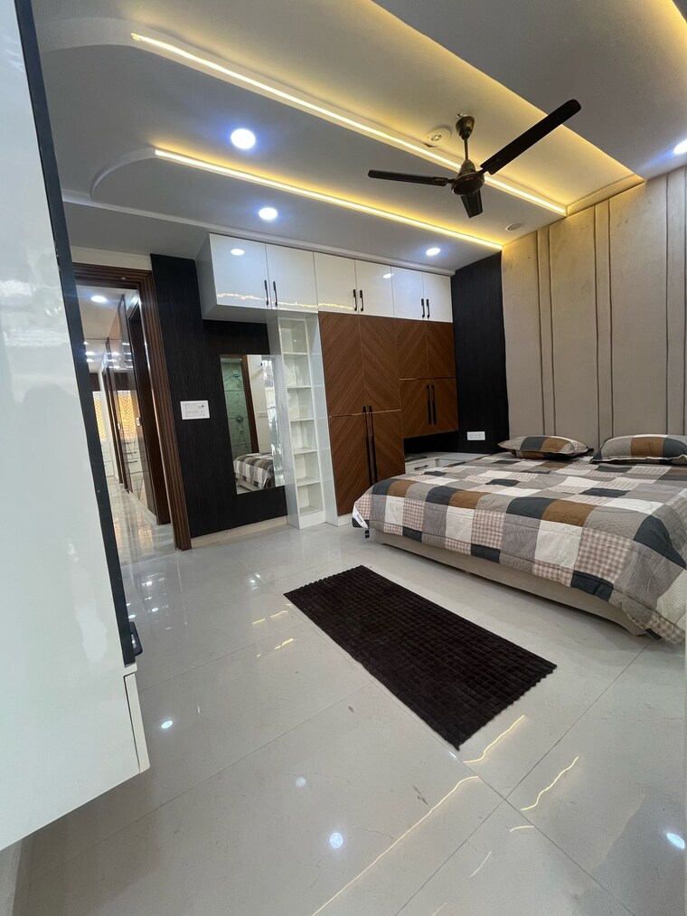 Bedroom, dwarka mor 4 Bedroom 1350 Sq.Ft. Builder Floor In Dwarka Mor Delhi 8457015