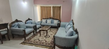 Living Room in 3 BHK Apartment at Group Seven Rushi Heights, Goregaon East – for Rent