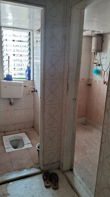 Bathroom in 1 BHK Apartment at Sai Prasad Andheri East, Andheri East – for Rent