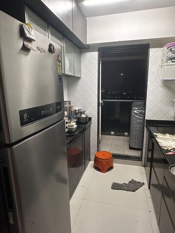 Kitchen in 2 BHK Apartment at Shree Shashwat CHS, Mira Road – for Rent