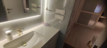 Bathroom in 2 BHK Apartment at Mittal Phoenix Tower, Lower Parel – for Rent
