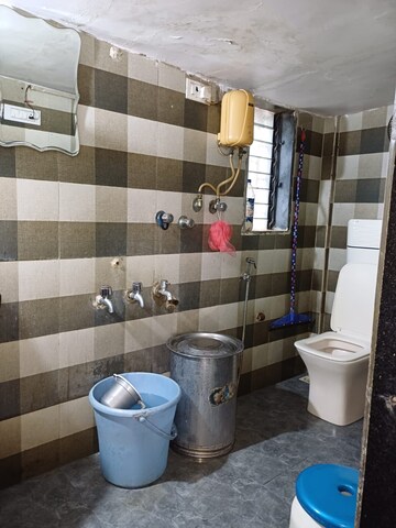 Bathroom in 2 BHK Apartment at Gaurav Valley, Mira Road – for Sale