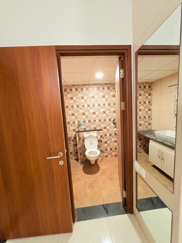 Bathroom in 3 BHK Apartment at Brigade Cornerstone Utopia, Varthur – for Rent