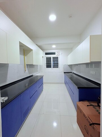 Kitchen in 3 BHK Apartment at Brigade Cornerstone Utopia, Varthur – for Rent