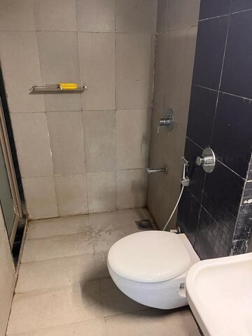 Bathroom in 1 BHK Apartment at Ram Pushpanjali Residency, Owale – for Rent